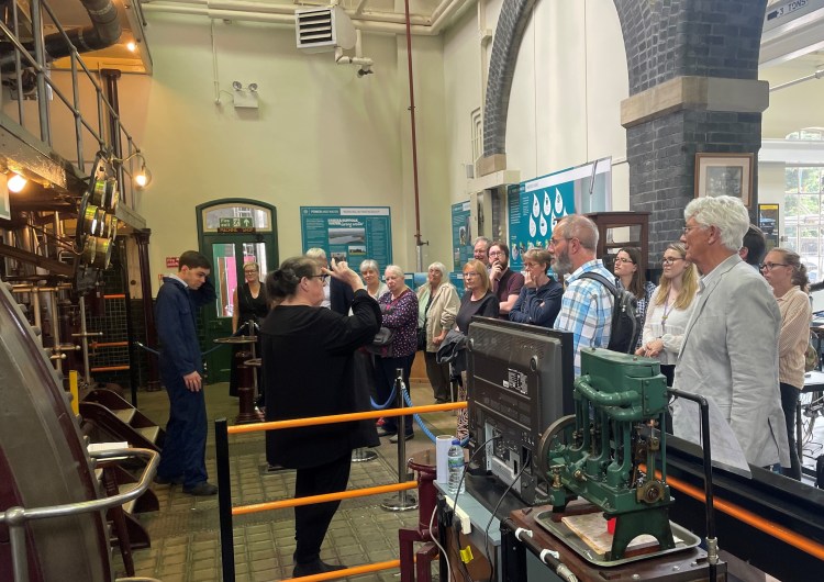 Image of members at Museum of Power